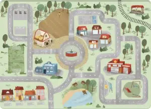 Village Auto Speelmat