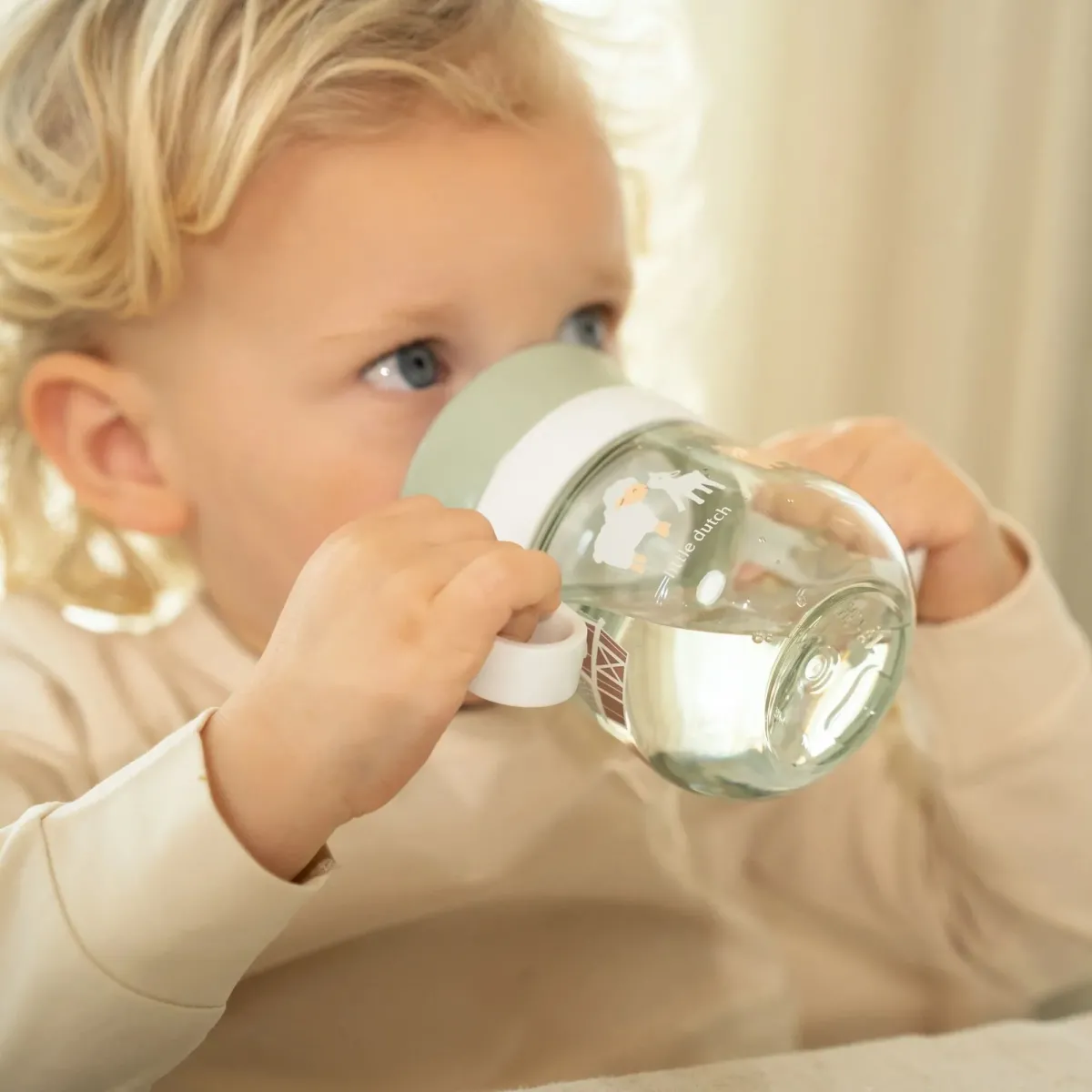 360° Drinkbeker met handvaten 200 ml - Little Farm