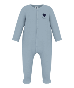 Babypyjama met voetjes Fluweel (New Placid)