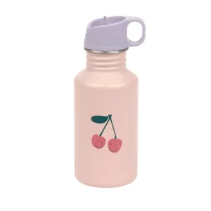Drinkfles RVS 500ml Happy Fruits (Cherry)