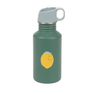 Drinkfles RVS 500ml Happy Fruits (Lemon)