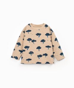Printed Rib Flamé Ls T-Shirt (Skein)
