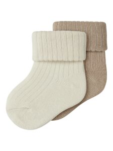 Sokken Nugat 2-pack (Antique White/Sesame)