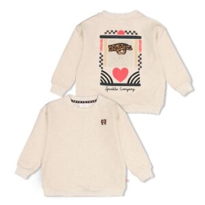 Sweater met backprint relaxed fit - City Chic
