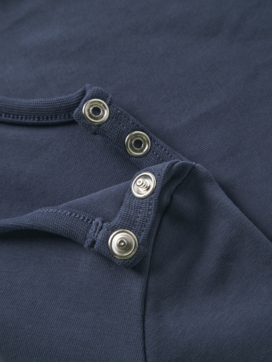 T-shirt LS Lenard (Vintage Indigo)