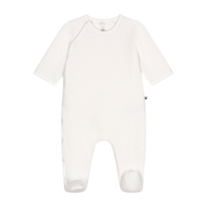 Babypyjama met voetjes (Marshmallow)