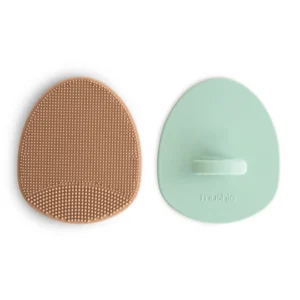 Borstel tegen melkkorstjes 2-pack (Natural/Cambridge Blue)