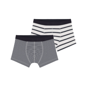 Boxer 2-pack gestreept (Donkerblauw)
