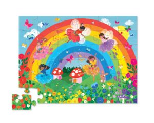 Puzzel 36 stuks - Over de regenboog