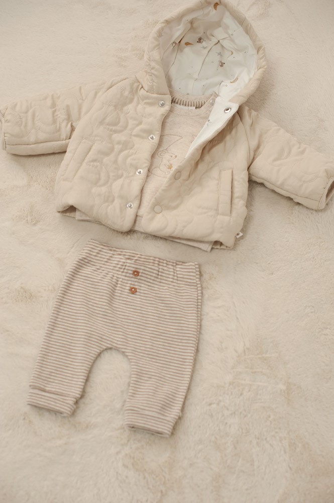 Broek rib met streep - Over the Moon for You