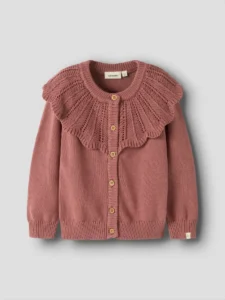 Cardigan Knit Noda (Withered Rose)