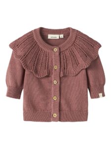 Cardigan Knit Noda mini (Withered Rose)