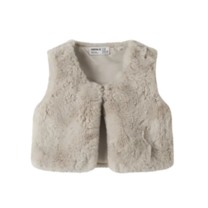 Fake Fur Vest Nanis (Peyote)