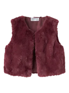 Fake Fur Vest Nanis (Wild Ginger)