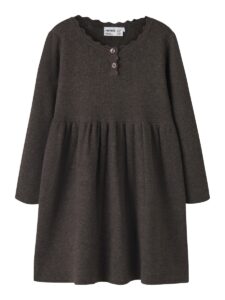 Jurk Nalie LS Knit (Chocolate Plum)