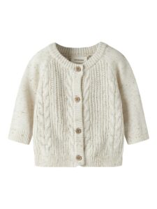 Knit Cardigan Galto mini (Turtledove)