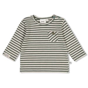 Longsleeve rib met streep - Wiggle and Waddle