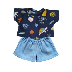 Poppenkledingset Sam Ocean Friends