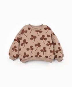 Printed Fleece Sweater (Drawing)