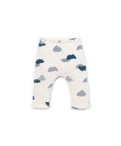 Printed Jersey Leggings (Clouds Detail)