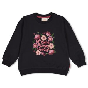 Sweater relaxed fit - Moon Flowers