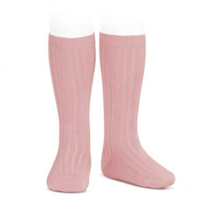 Kniekousen Rib (Pale Pink)