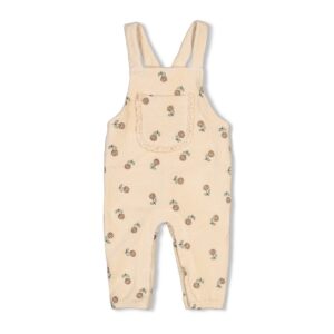 Tuinbroek velours rib met borduursels - Lucky Bloombird