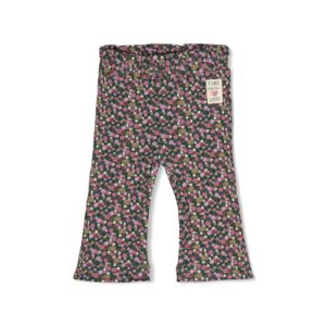 Flare broek rib AOP - Afternoon Tea