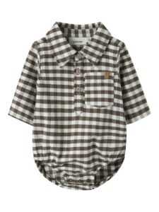 Rompershirt Noki (Teak)