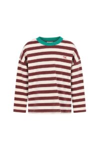 T-Shirt LS Lou (Brownstone Stripes)