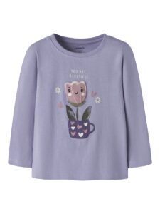 T-shirt LS Onelia (Heirloom Lilac)