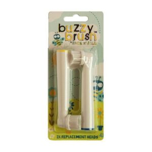 Opzetstukjes elektrische tandenborstel 2-pack "Buzzy Brush"