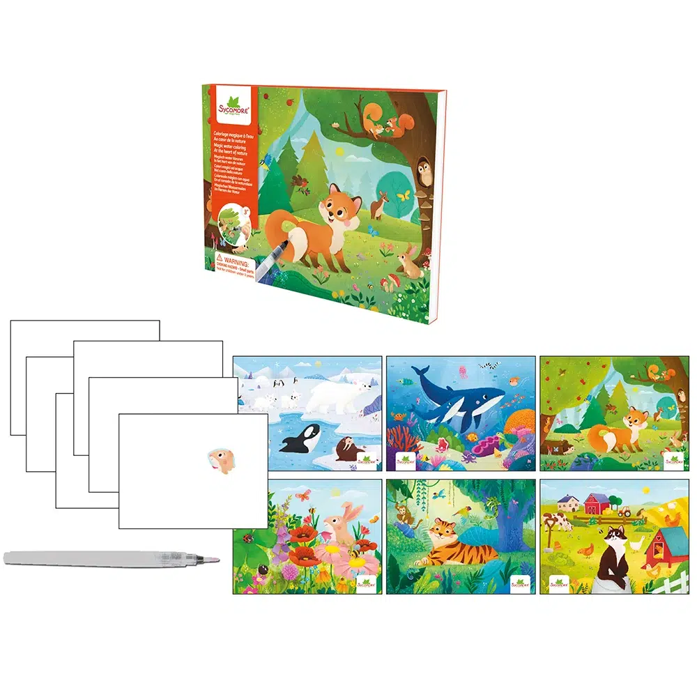 Pockets - Magisch waterkleurboek - In het hart van de natuur