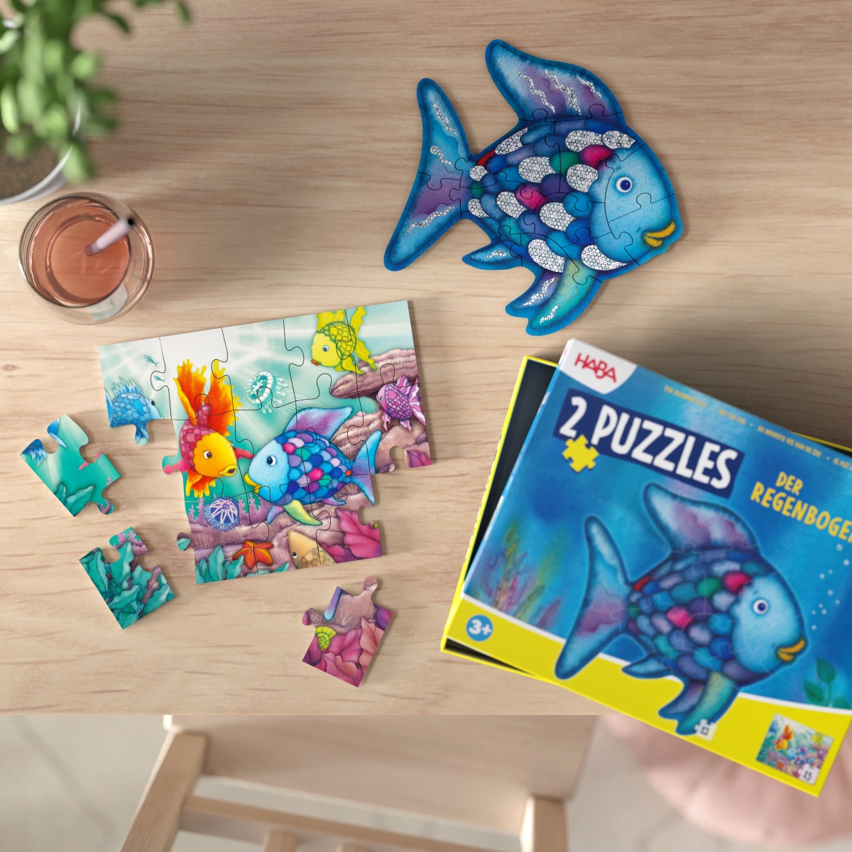 Puzzels 12 & 15 stuks - De Mooiste Vis Van De Zee