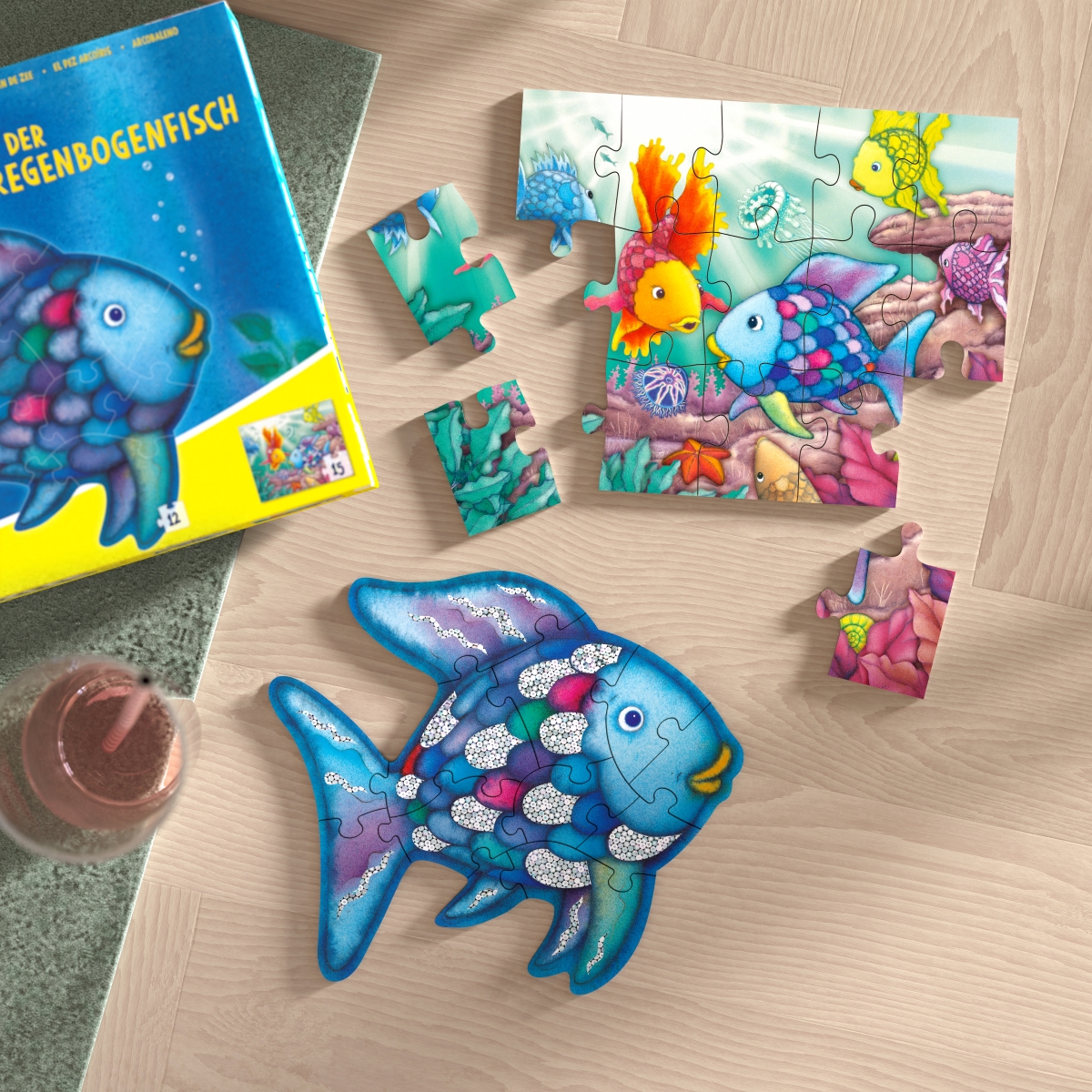 Puzzels 12 & 15 stuks - De Mooiste Vis Van De Zee