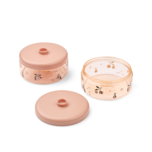 Bewaardoosjes Tritan Dominique 500ml 2pack (Peach/Sea Shell)