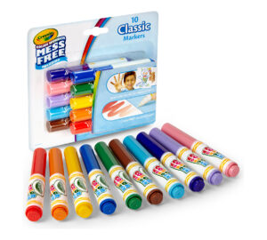 Knoeivrij kleuren - 10 Viltstiften