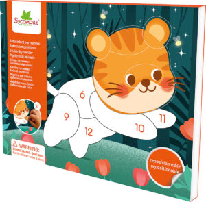 Pockets - Stickeren op nummer - Geheimzinnige dieren